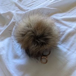 WETSEAL | Fuzzy Ball Keychain